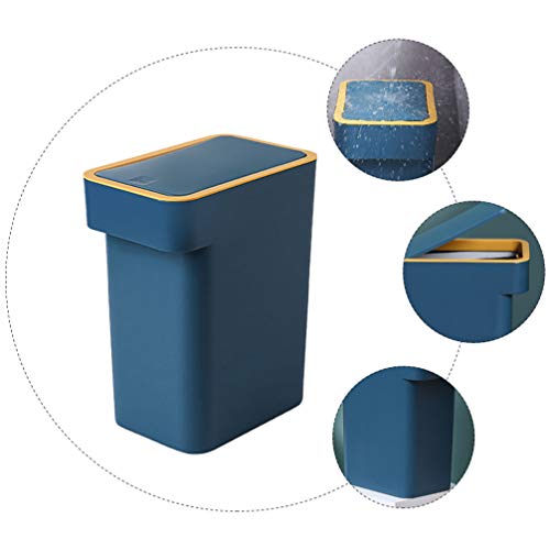 Hemoton kontejneri za smeće kontejneri za smeće 1 kom presa kanta za smeće kućanski poklopac kanta za smeće sa