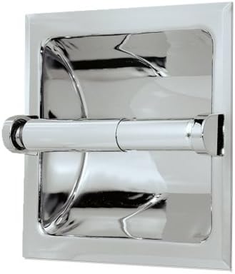 GATCO ugradni držač za toaletni papir, 3,15-u L x 6,25 - u Š x 6,25-u H, hrom