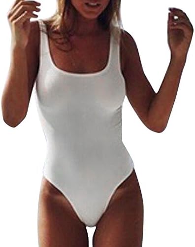 Yubnlvae ženski kupaći kostim 1 komad plus veličine Tummy Control bez rukava 2023 ljetni plažni