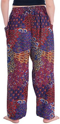 LannaclothesDesign harem hlače Hippie Boho joga pantalone Ženske teške odjeće