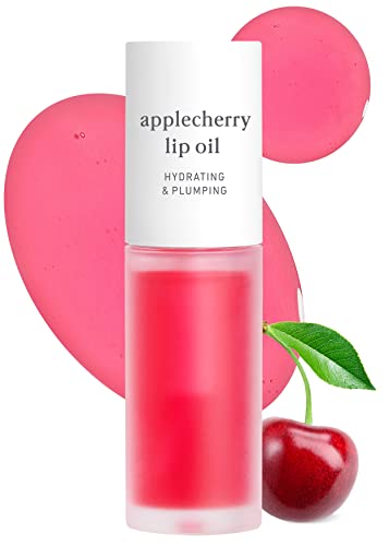 NOONI Korejsko ulje za usne-Applemint, 0,12 Fl oz + Korejsko ulje za usne - Applecherry, 0,12