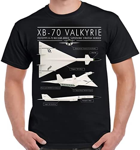 Budućnost leta XB - 70 Valkyrie prototip nuklearne bombarderske majice-mala