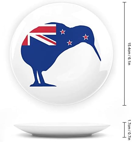 Novozelandska zastava Kivi Keramičke ukrasne ploče sa štandom Kina Viseće ukrase za desertne ploče
