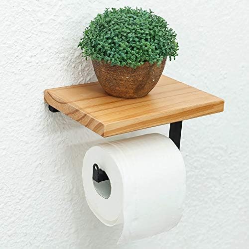 WHLMYH Držač za nošenje za toaletni papir, čvrsto metalni držač tkiva kreativnog kupaonice