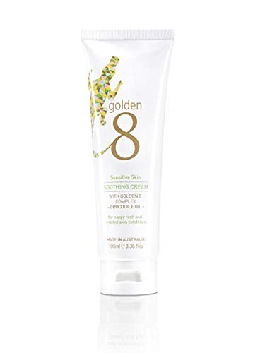 Golden 8 Sensitive skin umirujuća krema | hidratantna hidratantna krema sa Nevenom, Shea maslacem, Beta Glukanom za iritaciju crvenilo svrbi osip suha koža