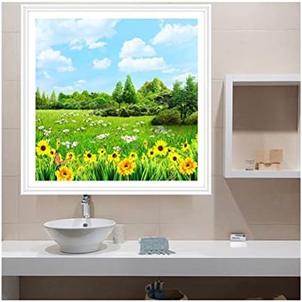 Sklopivi plastični zidni ormar u kupaonici, zelene biljke Cvijeće vodootporno, praonica rublja sa poklopcem