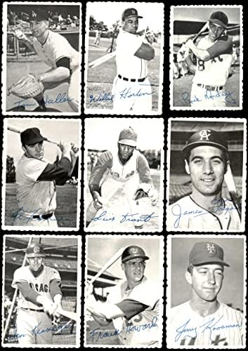 1969 TOPPS Deckle Edge Complete Set Nm