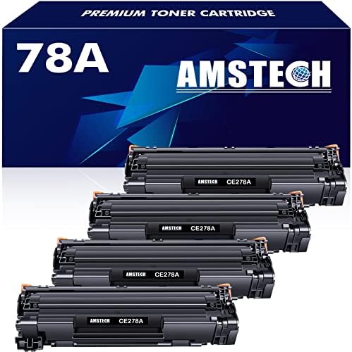 78A Toner kertridž 4-Pakovanje kompatibilna zamjena za HP 78A CE278A Toner za HP M1536dnf MFP P1606dn P1606 P1566 P1560 M1536 Toner za štampač Crni