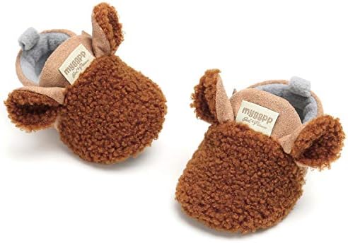 RVROVIC Baby Boys Djevojke udoban flis čizme sa ne Skid dno toplo zimske čarape papuče