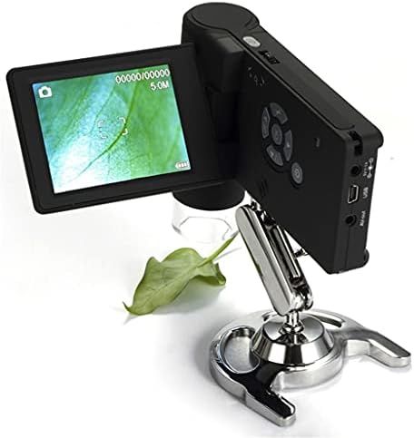 ZHUHW 500x mobilni digitalni mikroskop 3 LCD 5MP sklopiva USB litijumska baterija 8 LED PC lupa alati za kamere