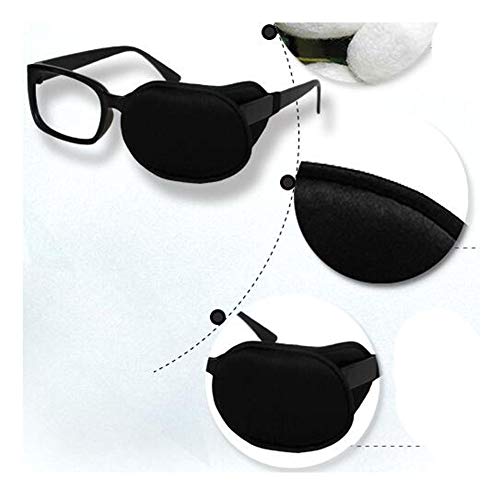 Odrasli / dječje svilene naočale maska ​​za oči amblyopia strabizam lijeni zakrpe za oči liječe lijeno oko i strabizam