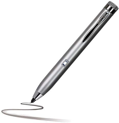 Bronel Silver Mini Fine Point digitalni aktivni olovka kompatibilna sa ASUS laptop X555QA 15,6 inča | Asus laptop X570UD 15.6 inča | Asus laptop X571GD 15.6 inča