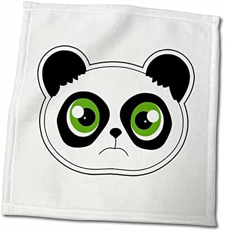 3Droza Janna Salak Dizajn Pandas - Slatka crtana Grumpy Panda - Ručnici