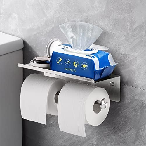 Držač za toaletni papir Yumore sa policama, preko kuka za vrata