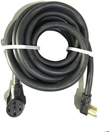 SplitVolt EGB 33-026: bakar Neema 14-50P do 14-50R produženog kabla za sušilice, EV ili RV koristi, izdržljivo