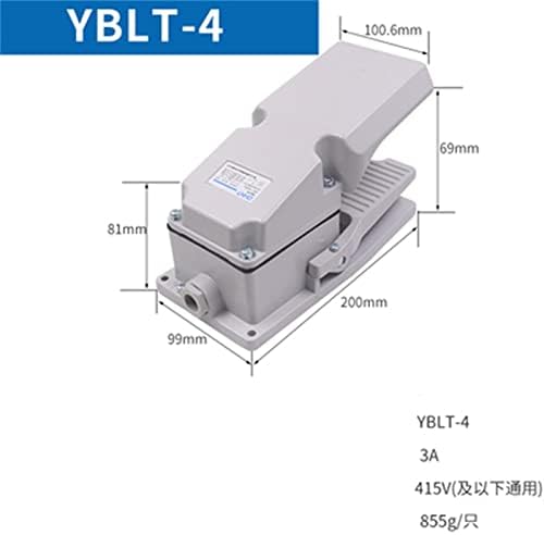 1kom nožni prekidač YBLT-EKW/5A / B tačka samo resetovanja YBLT-3/4 nožna pedala mašine YBLT-YDT1/11