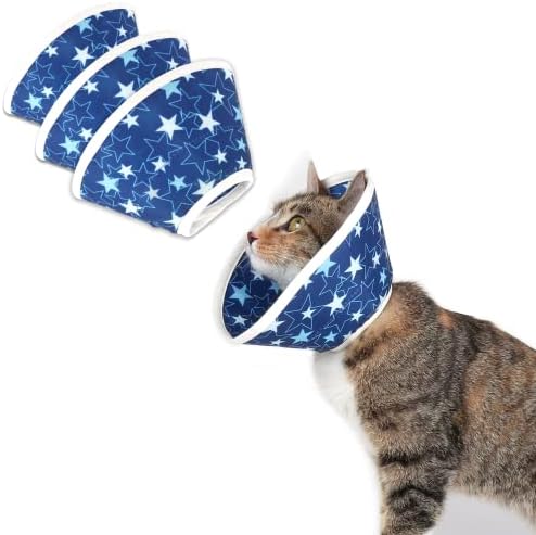 Homelifthub Rekuperativni konus za oporavak mačaka nakon operacije da prestane lizanje i glavu grebanje zvijezde mačke-konusne infekcije)