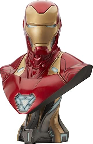 Avengers Endgame Legends u 3D: Iron Man Mk50 1: 2 skala poprsje