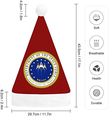 US Spaceforce Božić kape Bulk odrasle kape Božić šešir za odmor Božić potrepštine
