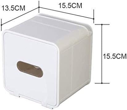 GENIGW kutija za kupatilo, držač za toaletni papir, toaletna ladica, vodootporna papirna cijev bez probijanja