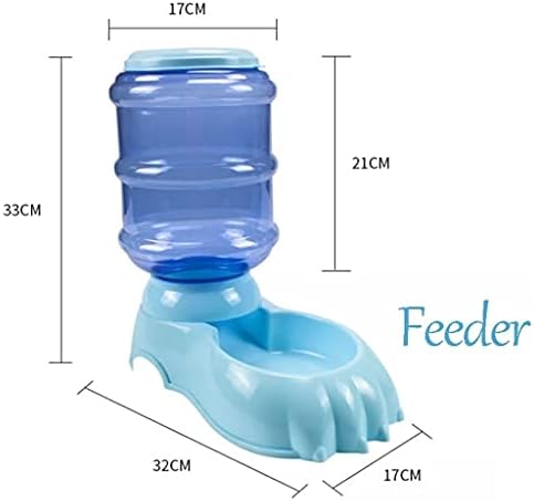 SLATIOM oprema za kućne ljubimce hranilice za pse potrepštine za pse automatski hranilac dozator vode za pse 3.8 L Prijenosna posuda za flašu vode za pse