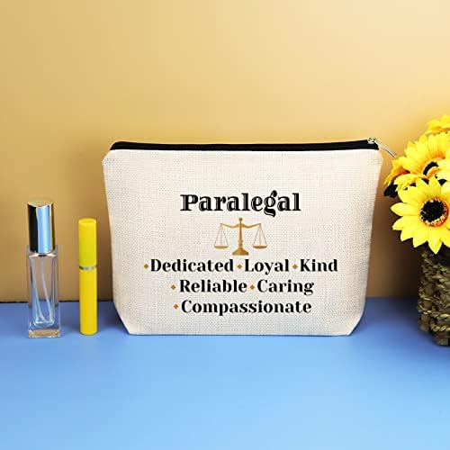 Paralegal Gifts budući advokat poklon torba za šminkanje za žene Pravni fakultet Matura poklon Paralegal Appreciation