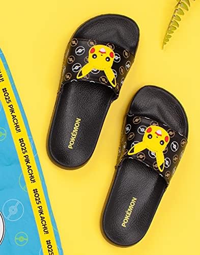 Pokemon Klizači Dječaci Djeca Pikachu Sandale Cipele Za Tuširanje Na Plaži Japanke