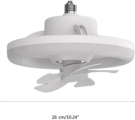Yungluner AC86V-265V 48W LED lampica E27 ventilator za daljinsko upravljanje za kućnu uredsku