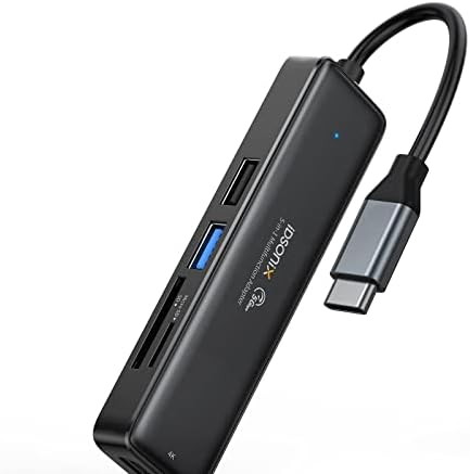 USB-C HUB 4K 60Hz, iDsonix USB-C Multiport Adapter sa 4K HDMI, USB 3.0 5Gbps Port za prenos