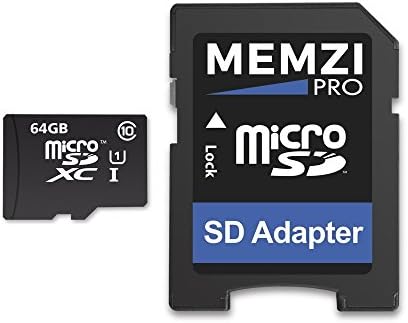 MEMZI PRO 64GB Klasa 10 90MB / s Micro SDXC memorijska kartica sa SD adapterom za digitalne kamere serije Panasonic Lumix DMC-cm ili DC-GX