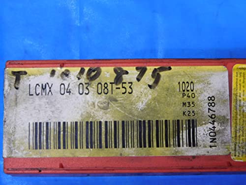 10kom Novi SANDVIK LCMX 04 03 08T - 53 1020 karbidni umetci za bušenje presvučeni kalajem-MB12431BW2