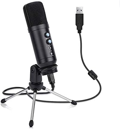 ZLXDP Metal USB mikrofon za računar kondenzator snimanje PC mikrofon za Windows Gaming, Podcast, ćaskanje