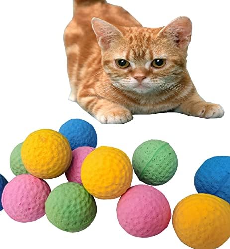 GINFH Cat Foam Ball mačka spužvasta Lopta igračka mačka fudbalska lopta igračka