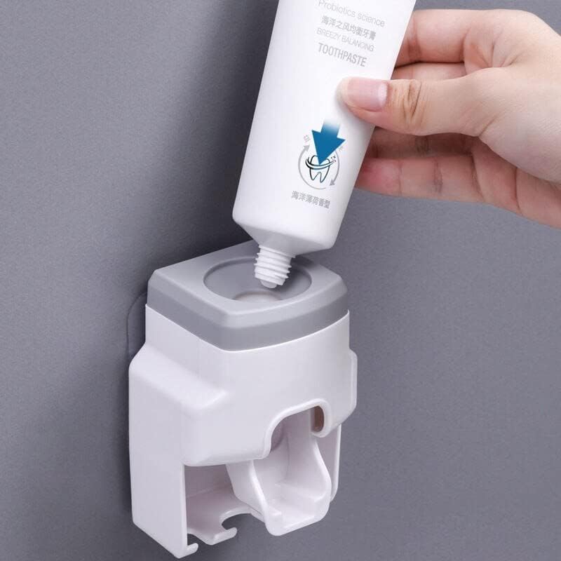 Past za zube Zidni nosač stalka za kupatilo Postavi vodootporna lijena pasta za zube za zube četkica