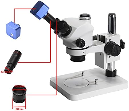 0.5 X C Adapter za mikroskop za montiranje 23.2 mm elektronsko sočivo za redukciju okulara 0.5 X mikroskopsko