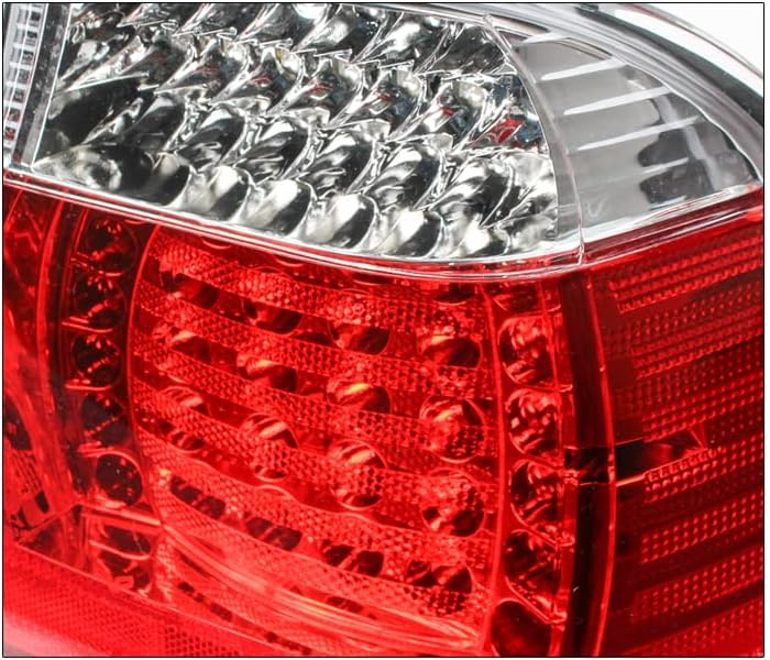 ZMAUTOPARTS LED zadnja kočiona svjetla zadnje lampe Crvena kompatibilna sa 2002-2005 BMW serije 3 E46