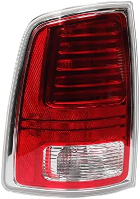 Dasbecan zadnja svjetla sklop vozač strane sa crvenim LED Sijalice kompatibilan sa Dodge Ram 1500 2013-2018