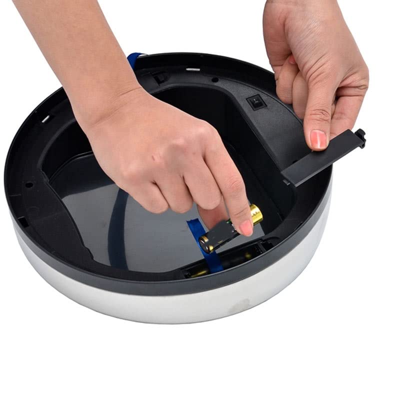 YCFBH senzor od nehrđajućeg čelika od nehrđajućeg čelika za smeće smeće može pametni otpadni bin pepeo-kantur okrugli oblik za kućnu kancelariju