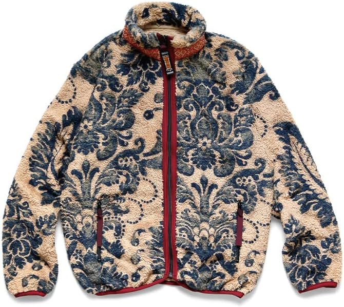 Golden Rooster Japan Jesen Spring Fleece Vintage Casual patentni zatvarač Topla jakna Ong Žene i muškarce Štampani