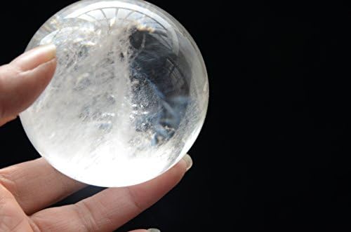 Rijetka madagasacr Natural Clear Blue Rutile Crystal Kvarcna sfera Orb GEM 2,71 inč Duhovni reiki
