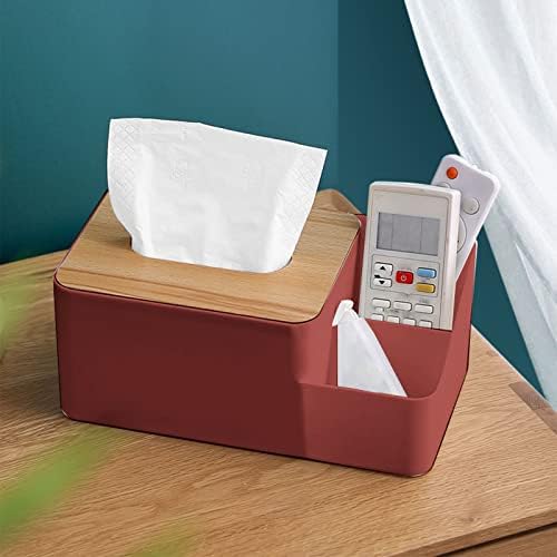 Multifunkcionalna kutija za stolno tkivo jednostavna Kućanska drvena Poklopna Papirna kutija sa