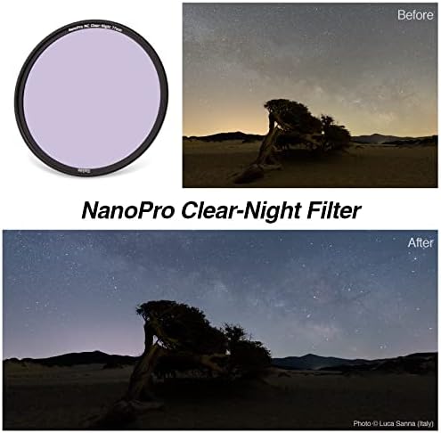Light Filter zagađenja Haida Clear-Night Nanopro Filter Optički staklo Poboljšava vidljivost Umjetna