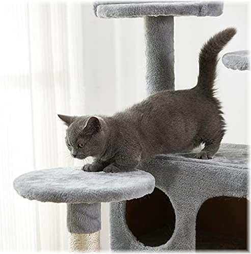 Mačji toranj, mačje drvo od 52,76 inča sa Sisal daskom za grebanje, drveće za mačke na više nivoa