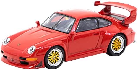 911 GT2 crvena sa crvenom unutrašnjosti Kolab64 serija 1/64 Diecast model automobila Schuco & amp ;asfalt