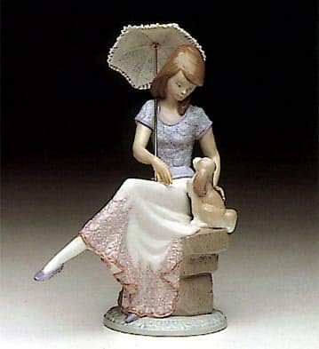 LLADRO Slika savršena kolekcionarska figurica 07612 umirovljeni zastakljeni figura