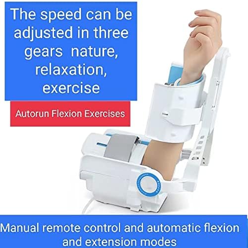 Proteze za ojačavanje ruku, vježbač ruku za kućni trening u teretani, -5 ~ 150° vježba pod punim uglom, ručno daljinsko upravljanje, dvosmjerna vježba, povećava rastezanje fleksibilnosti