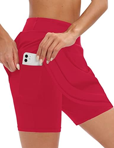 Loukeith 20 '' Duljina koljena Skort suknje za žene Tenis suknje Atletski golf Skorts Ležerne vježbanja suknja sa džepovima za kratke hlače
