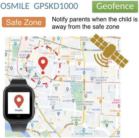 Osmile GPSKD1000 GPS TRACKER SOS poziv Video Call Watch