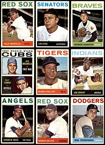 1964. TOPPS Baseball 50 Card Starter Set / Lot VG +
