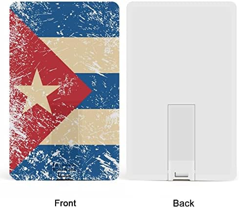 Kuba Retro zastava kreditna kartica USB Flash Diskove Personalizirana memorijska stick tipke Korporativni